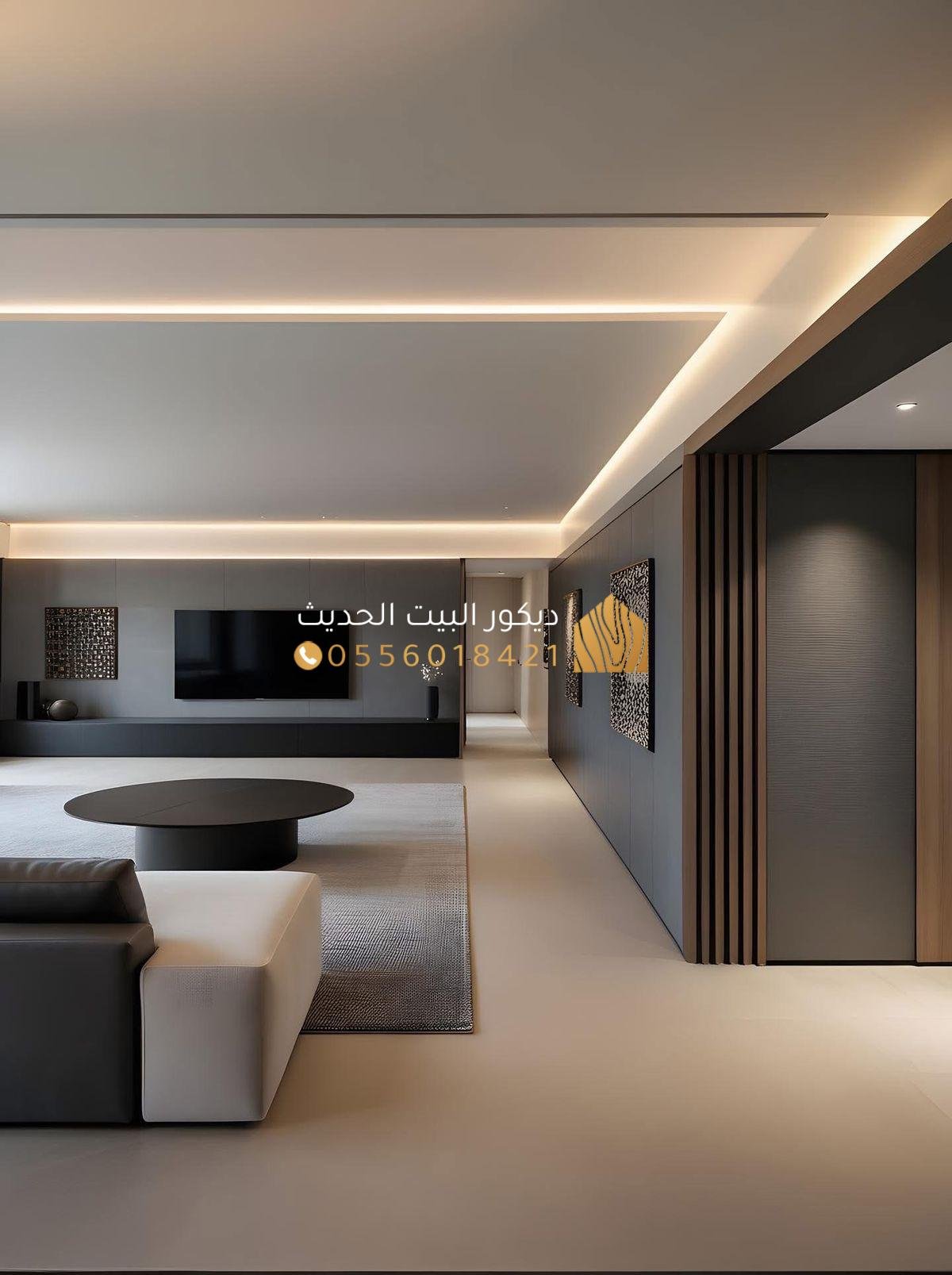 تصميم داخلي لغرف نوم فاخرة في الرياض